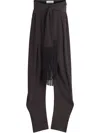 Lanvin Wool And Viscose Like Barrel Pants