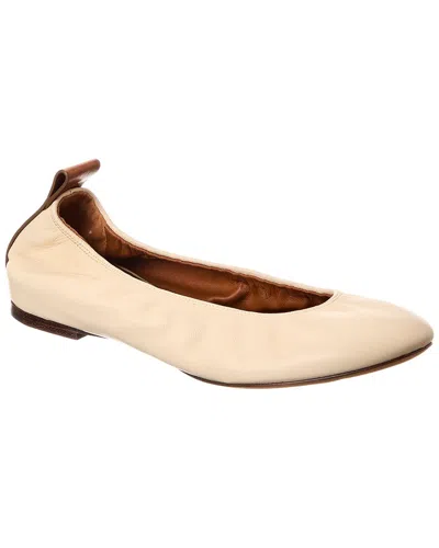 LANVIN LANVIN LEATHER BALLERINA FLAT