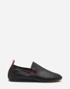 Lanvin Leather Ballerina Loafers For Women In Black