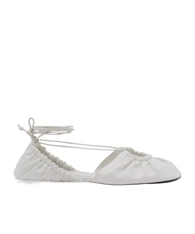 Lanvin Leather Ballerina Shoes