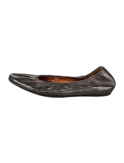 Pre-owned Lanvin Leather Ballet Flats