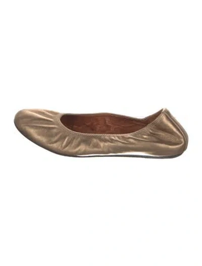 Pre-owned Lanvin Leather Ballet Flats
