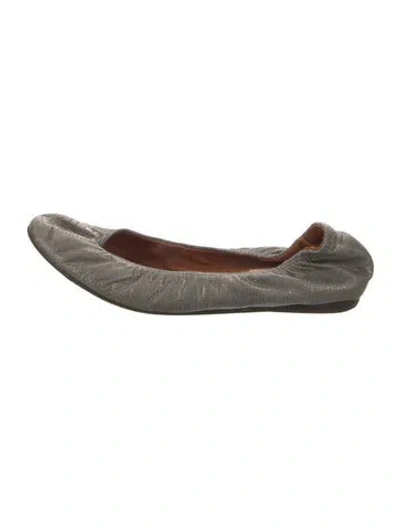 Pre-owned Lanvin Leather Ballet Flats