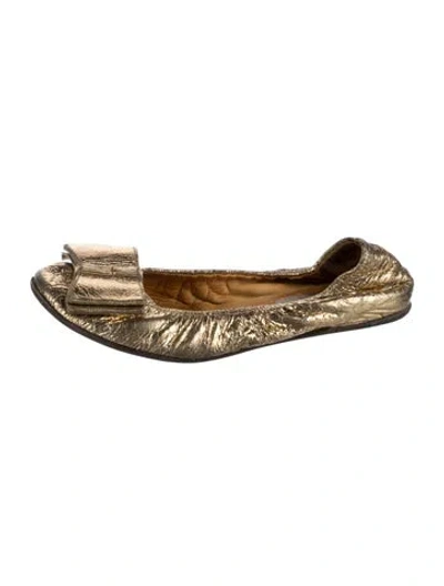 Pre-owned Lanvin Leather Ballet Flats