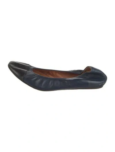 Pre-owned Lanvin Leather Ballet Flats In Multi