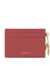 Lanvin Leather Cardholder In Brown