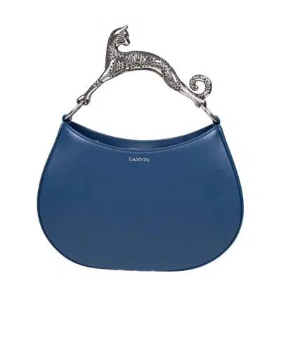 LANVIN LANVIN LEATHER CAT HOBO BAG