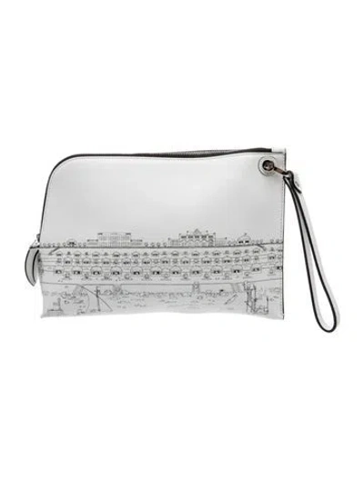Pre-owned Lanvin Leather Clutch In Multi