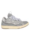 Lanvin Leather Curb Sneakers In Multi