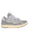 Lanvin Leather Curb Sneakers In Multi