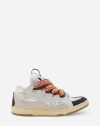 Lanvin Round Toe Sneakers In Multi
