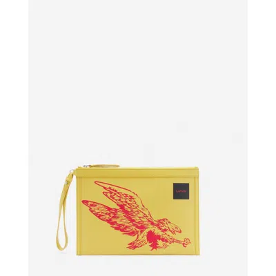 LANVIN LEATHER MEN'S WALLET