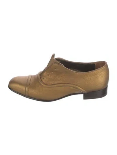 Pre-owned Lanvin Leather Oxfords