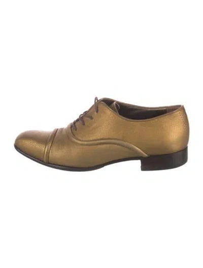 Pre-owned Lanvin Leather Oxfords