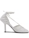 Lanvin Mesure Lace-up Leather Pumps