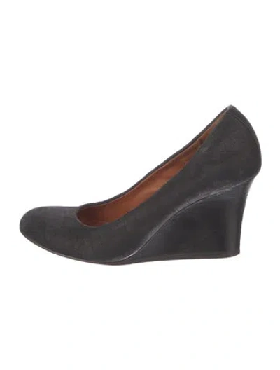 Pre-owned Lanvin Leather Pumps In Black