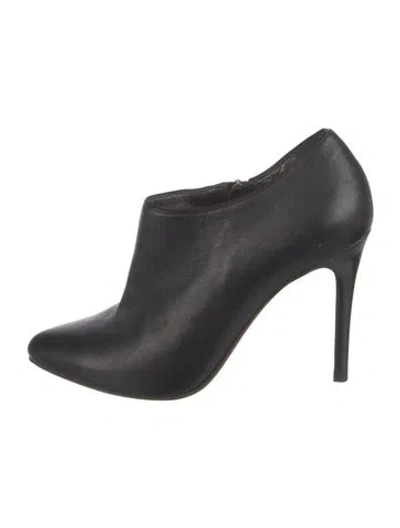 Pre-owned Lanvin Leather Pumps In Black