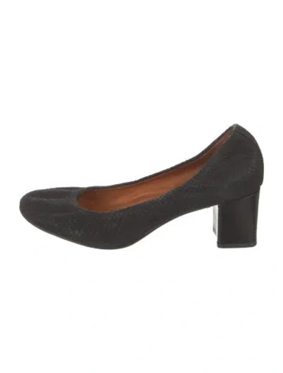 Pre-owned Lanvin Leather Pumps In Blue