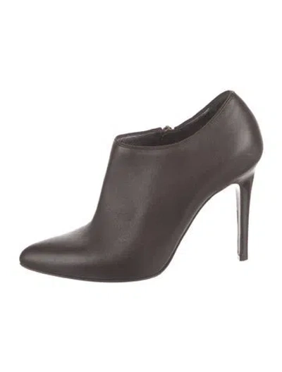 Pre-owned Lanvin Leather Pumps In Brown