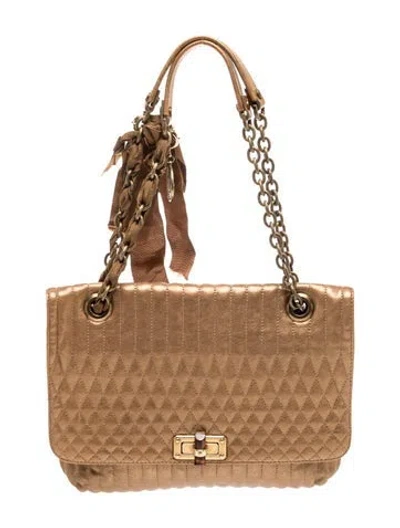 Pre-owned Lanvin Leather Shoulder Bag