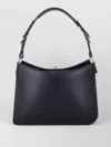 Lanvin Compagnon Small Asymmetrical Bag With A Python Finish In Black