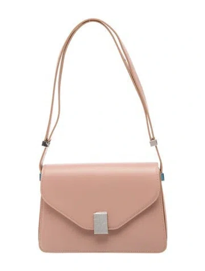 Pre-owned Lanvin Leather Shoulder Bag In Pink