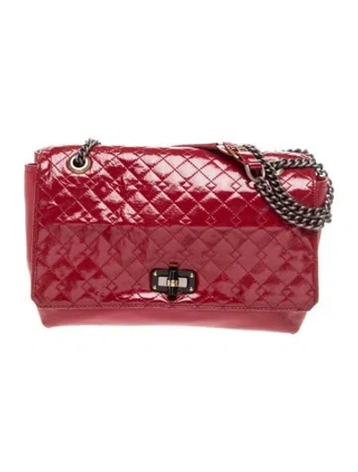 Pre-owned Lanvin Leather Shoulder Bag In Red