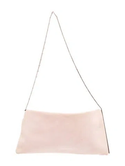 Pre-owned Lanvin Leather Shoulder Bag W/ Tags In Pink
