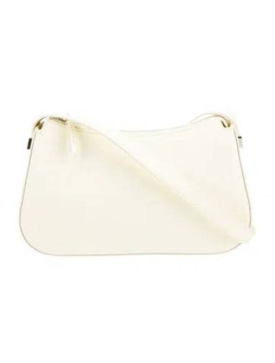 Pre-owned Lanvin Leather Shoulder Bag In Yellow