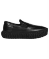 Lanvin Curbies Slip-on Sneakers In Black