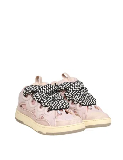 LANVIN LANVIN LEATHER SNEAKERS