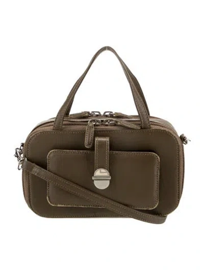 Pre-owned Lanvin Leather Top Handle Bag In Multi