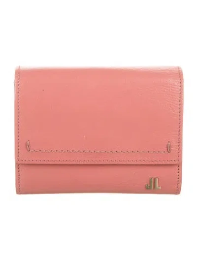 Pre-owned Lanvin Leather Wallet In Pink
