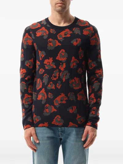 LANVIN LEOPARD JACQUARD SWEATER