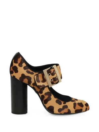Lanvin Mary Jane Pump In Animal Print