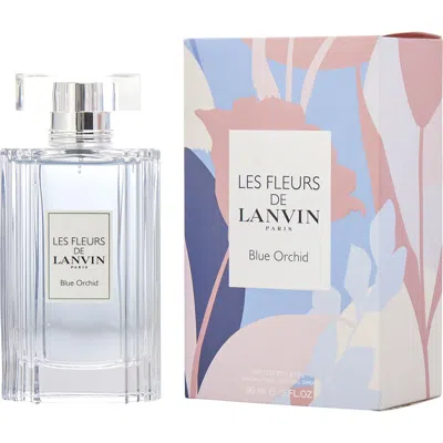 Lanvin Les Fleurs De  Blue Orchid By  Edt Spray 3 oz Women In Multi