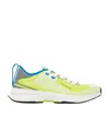 Lanvin Panelled Suede Sneakers With Chunky Rubber Sole In Multicolor