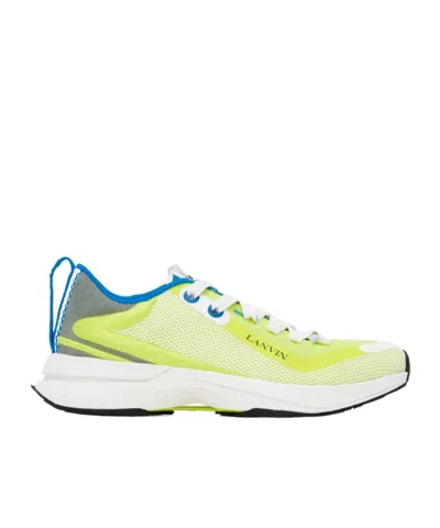 LANVIN LI MESH LOW-TOP SNEAKERS