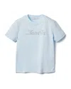 Lanvin Light Blue Cotton T-shirt In Blue
