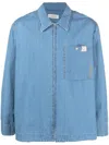 Lanvin Denim Shirt In Light Blue