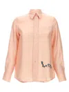 Lanvin Classic Fluid Shirt In Light Pink