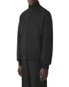 Lanvin Wool Twill Casual Jacket In Black