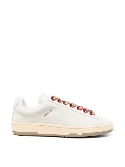 LANVIN LANVIN LITE CURB LOW-TOP SNEAKERS
