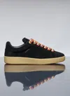 LANVIN LITE CURB LOW-TOP SNEAKERS