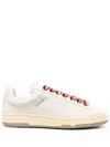 Lanvin Lite Curb Low-top Sneakers In White