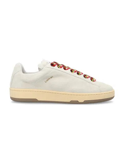 Lanvin Lite Curb Low Top Sneakers Shoes In White