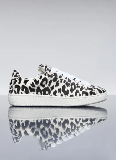 Lanvin Lite Curb Low-top Sneakers In White