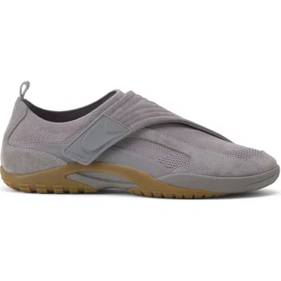 Lanvin Lnv1 Knit And Suede Sneakers In Gray