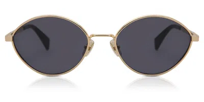 Lanvin Lnv116s 710 Occhiali Da Sole Oro Per Uomo In Pattern