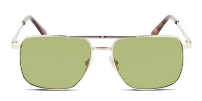 Lanvin Lnv120s Gold,green